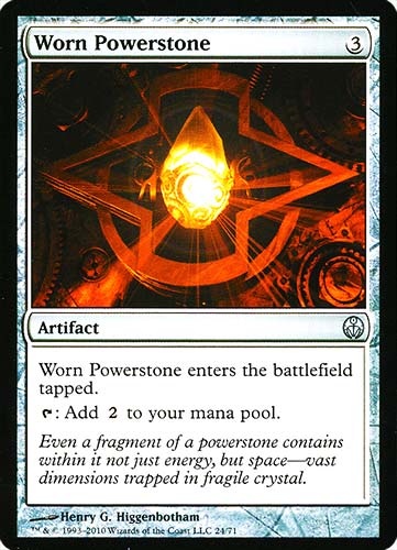 24 / 71 Worn Powerstone non comune -NEAR MINT-