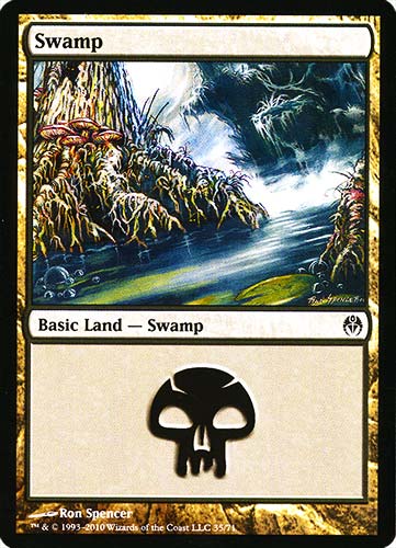 35 / 71 Swamp comune -NEAR MINT-