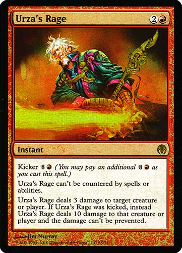 36 / 71 Urza's Rage rara mitica foil -NEAR MINT-