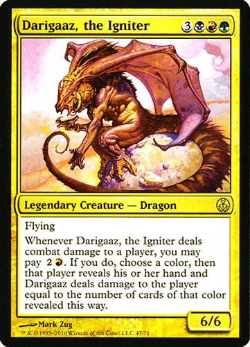 47 / 71 Darigaaz, the Igniter rara -NEAR MINT-