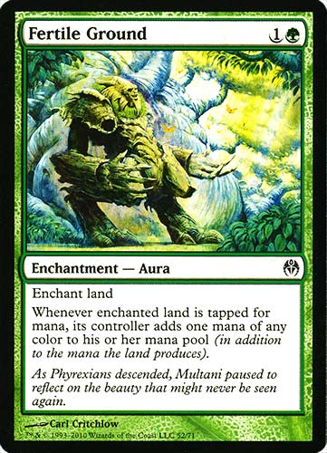 52 / 71 Fertile Ground comune -NEAR MINT-