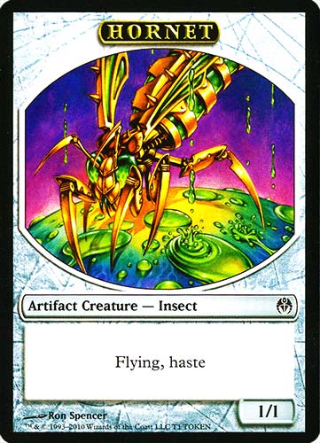 T 1 TOKEN Hornet comune -NEAR MINT-