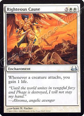 22 / 62 Righteous Cause non comune -NEAR MINT-