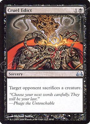 48 / 62 Cruel Edict non comune -NEAR MINT-