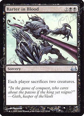 52 / 62 Barter in Blood non comune -NEAR MINT-