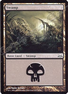 62 / 62 Swamp comune -NEAR MINT-