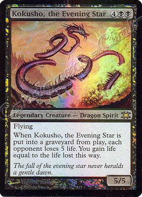 09 / 15 Kokusho, the Evening Star rara foil (EN) -NEAR MINT-