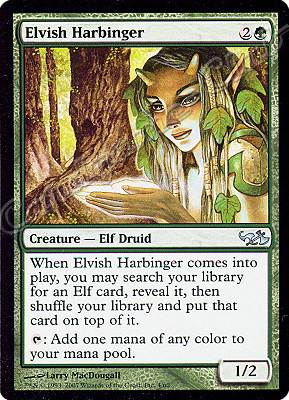 04 / 62 Elvish Harbinger non comune -NEAR MINT-