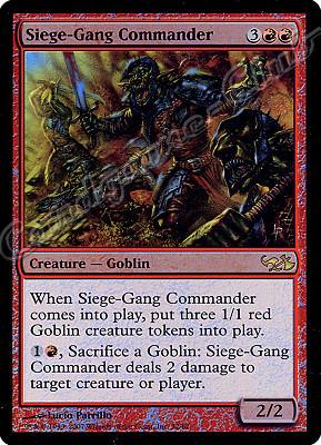 32 / 62 Siege-Gang Commander rara foil -NEAR MINT-