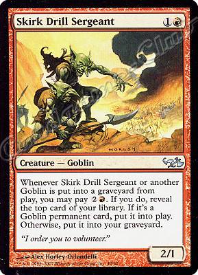 49 / 62 Skirk Drill Sergeant non comune -NEAR MINT-