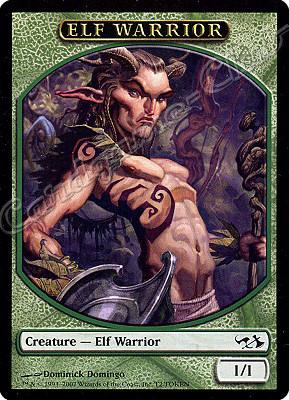 T 2 TOKEN Elf Warrior comune -NEAR MINT-