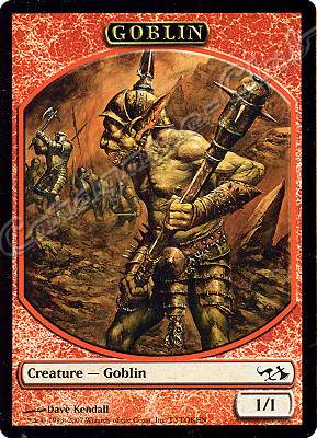 T 3 TOKEN Goblin comune -NEAR MINT-