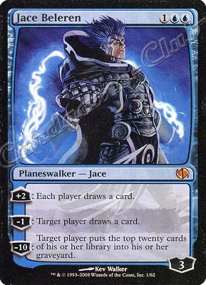 01 / 62 Jace Beleren rara mitica foil -NEAR MINT-