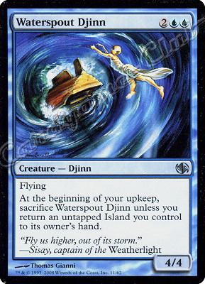 11 / 62 Waterspout Djinn non comune -NEAR MINT-