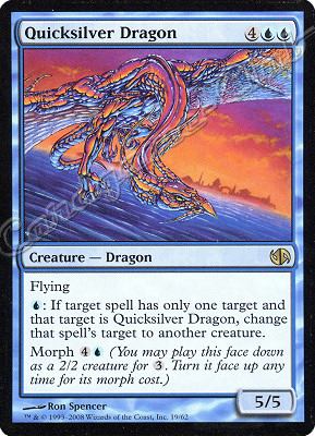 19 / 62 Quicksilver Dragon rara -NEAR MINT-