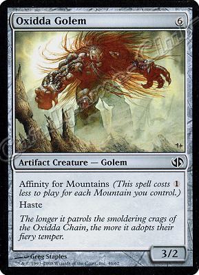 46 / 62 Oxidda Golem comune -NEAR MINT-