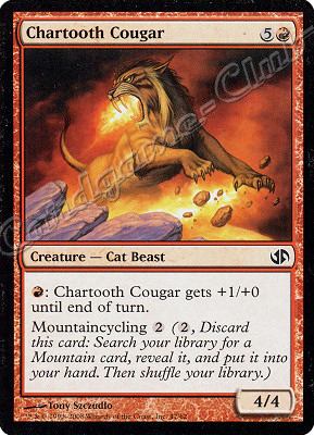47 / 62 Chartooth Cougar comune -NEAR MINT-