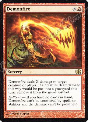 57 / 62 Demonfire rara -NEAR MINT-