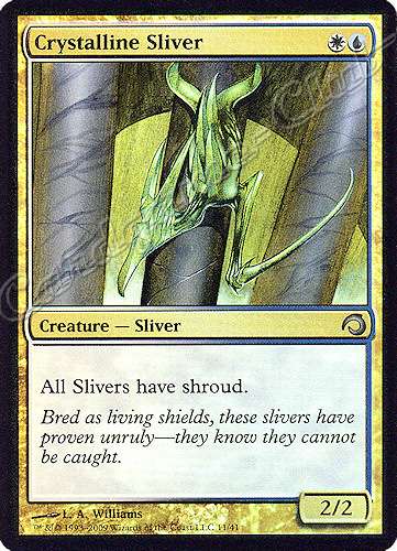 11 / 41 Crystalline Sliver non comune foil (EN) -NEAR MINT-