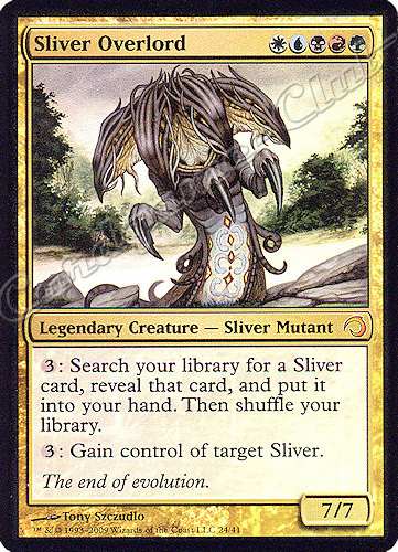 24 / 41 Sliver Overlord rara mitica foil (EN) -NEAR MINT-