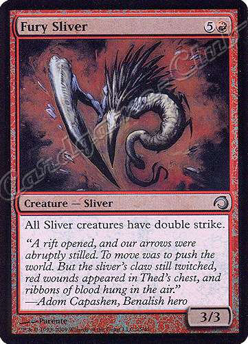 25 / 41 Fury Sliver non comune foil (EN) -NEAR MINT-