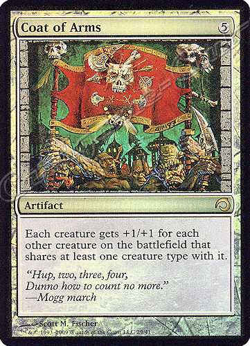 29 / 41 Coat of Arms rara foil (EN) -NEAR MINT-