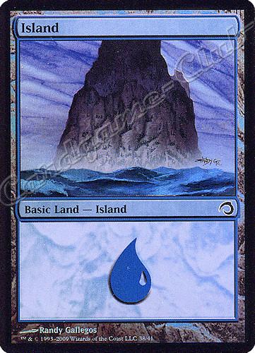 38 / 41 Island comune foil (EN) -NEAR MINT-