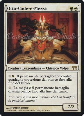 008 / 306 Otto-Code-e-Mezza rara (IT) -NEAR MINT-