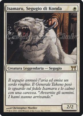 019 / 306 Isamaru, Segugio di Konda rara (IT) -NEAR MINT-