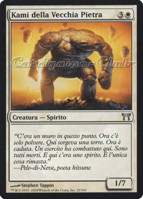 022 / 306 Kami della Vecchia Pietra non comune (IT) -NEAR MINT-