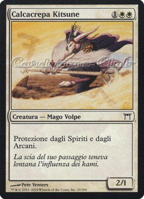 029 / 306 Calcacrepa Kitsune comune (IT) -NEAR MINT-