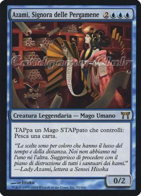 052 / 306 Azami, Signora delle Pergamene rara (IT) -NEAR MINT-