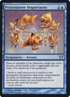 058 / 306 Processione Inquietante non comune (IT) -NEAR MINT-