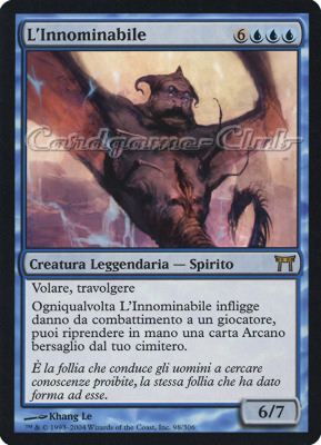 098 / 306 L'Innominabile rara (IT) -NEAR MINT-