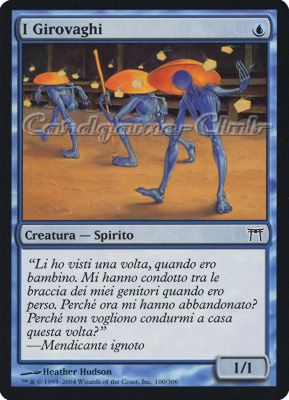 100 /306 I Girovaghi comune (IT) -NEAR MINT-