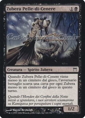 101 /306 Zubera Pelle-di-Cenere comune (IT) -NEAR MINT-