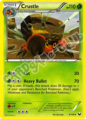 008 / 108 Crustle non comune (EN) -NEAR MINT-