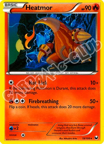 019 / 108 Heatmor rara (EN) -NEAR MINT-
