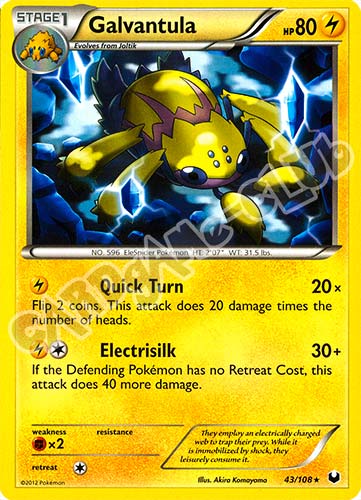 043 / 108 Galvantula rara (EN) -NEAR MINT-