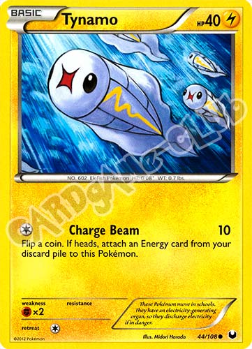 044 / 108 Tynamo comune (EN) -NEAR MINT-