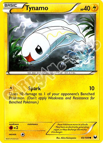 045 / 108 Tynamo comune (EN) -NEAR MINT-