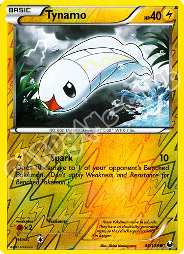 045 / 108 Tynamo comune foil reverse (EN) -NEAR MINT-