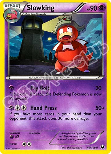 049 / 108 Slowking rara (EN) -NEAR MINT-
