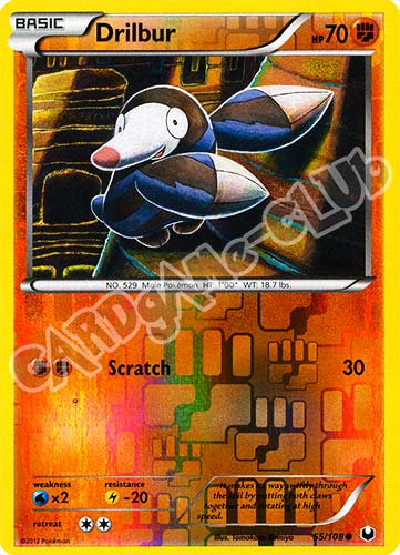055 / 108 Drilbur comune foil reverse (EN) -NEAR MINT-