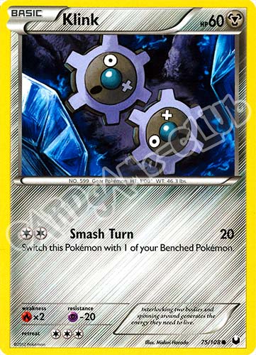 075 / 108 Klink comune (EN) -NEAR MINT-