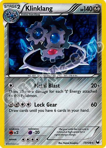 077 / 108 Klinklang rara foil (EN) -NEAR MINT-