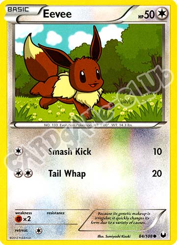 084 / 108 Eevee comune (EN) -NEAR MINT-