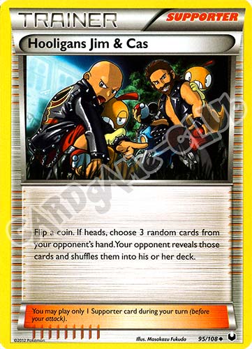 095 / 108 Hooligans Jim & Cas non comune (EN) -NEAR MINT-