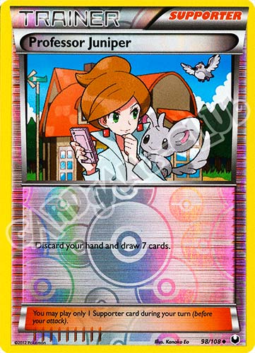 098 / 108 Professor Juniper non comune foil reverse (EN) -NEAR MINT-