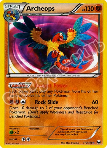 110 / 108 Archeops rara segreta foil (EN) -NEAR MINT-